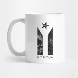 Resiste Boricua Puerto Rico Bandera Negra Puerto Rican Black Flag Mug